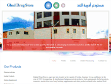 Tablet Screenshot of ghaddrug.com